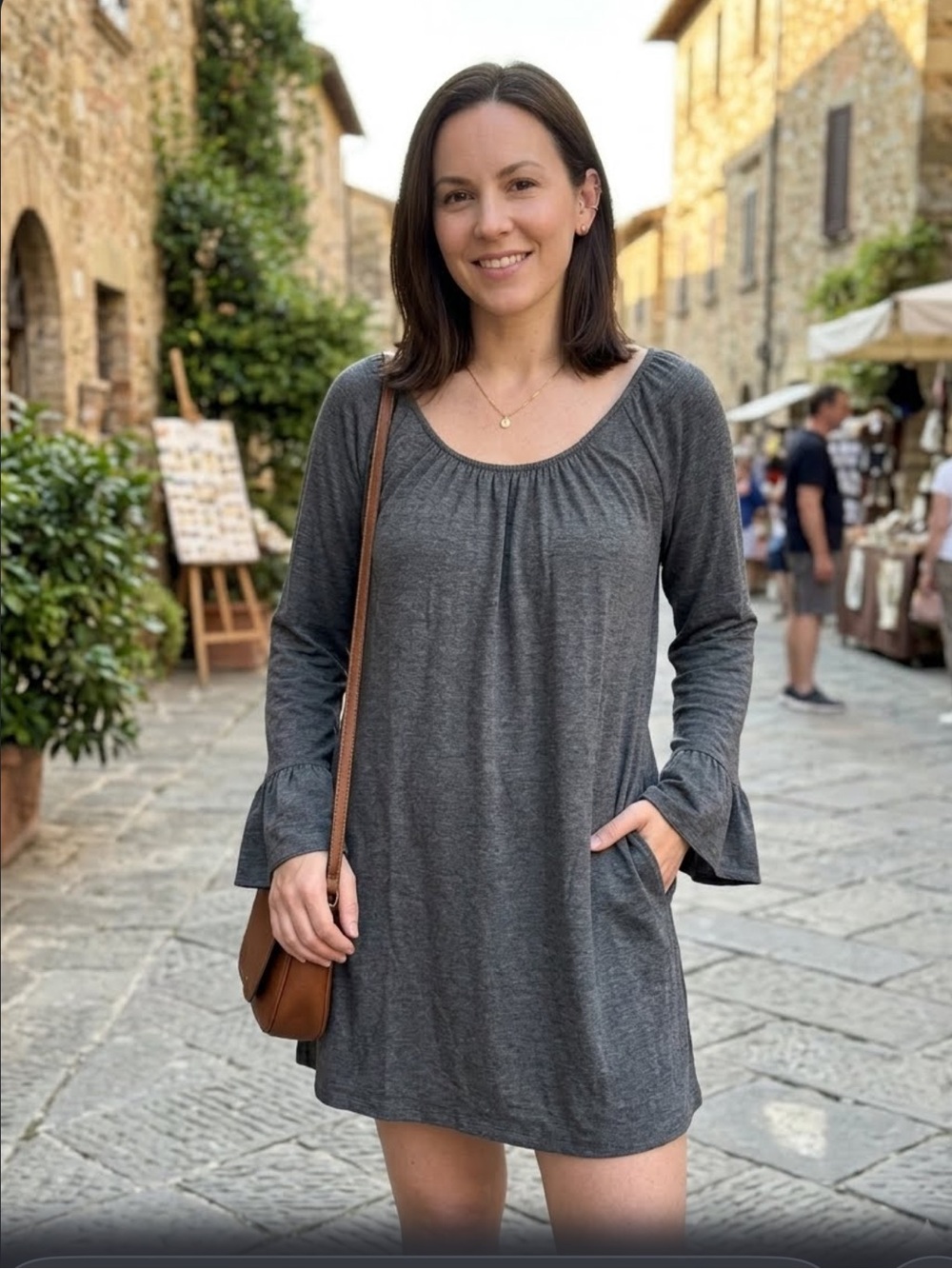 2Tee Couture Grey Dress